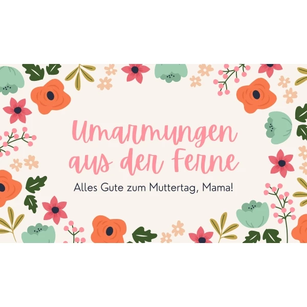 Geschenkkarte Muttertag 02
