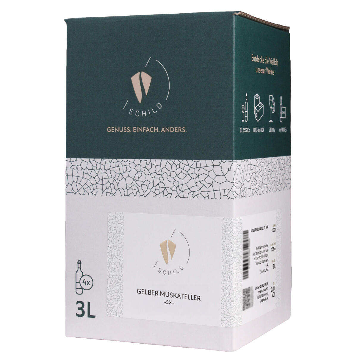 BiB Gelber Muskateller SX Weißwein